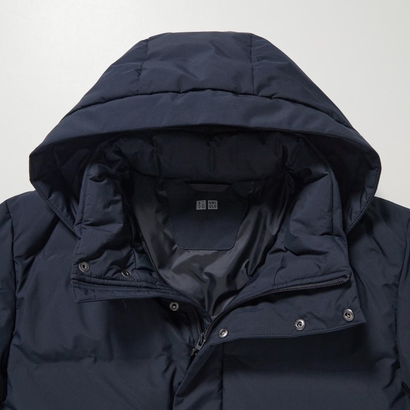 Uniqlo Seamless Down Frakker Herre Sort | 1862930