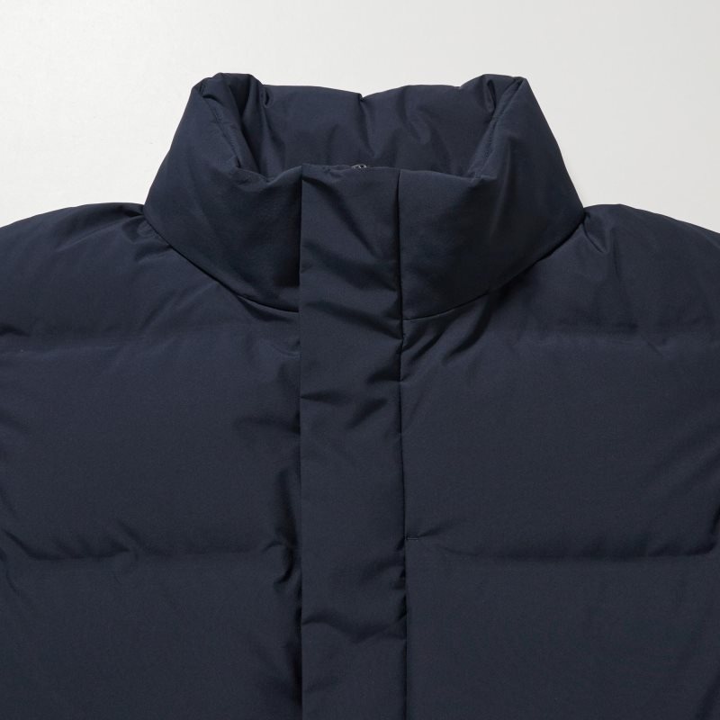 Uniqlo Seamless Down Frakker Herre Sort | 1862930