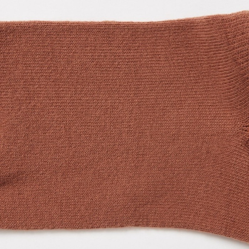 Uniqlo Short (3 Pairs) Sokker Dame Brune | 1374936
