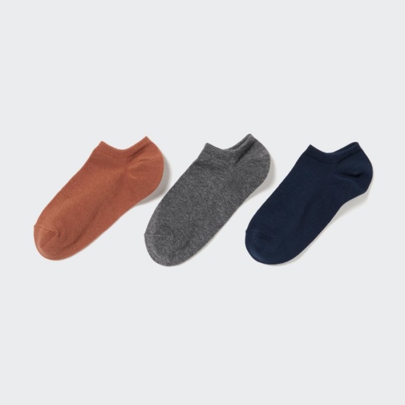 Uniqlo Short (3 Pairs) Sokker Dame Brune | 1374936