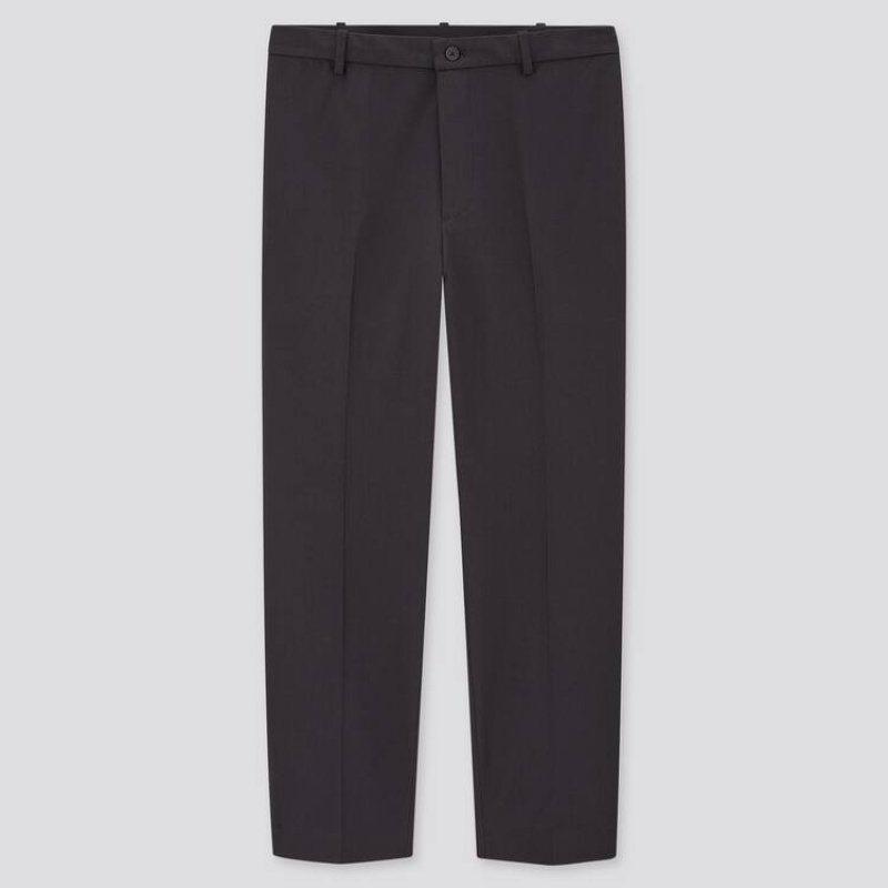 Uniqlo Smart Comfort Ankle Length Bukser Herre Mørkeblå | 5024698