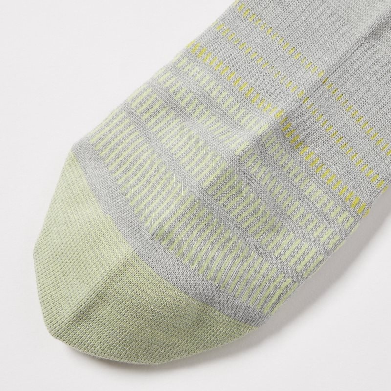 Uniqlo Sports Layered Half Sokker Herre Grå | 8521215