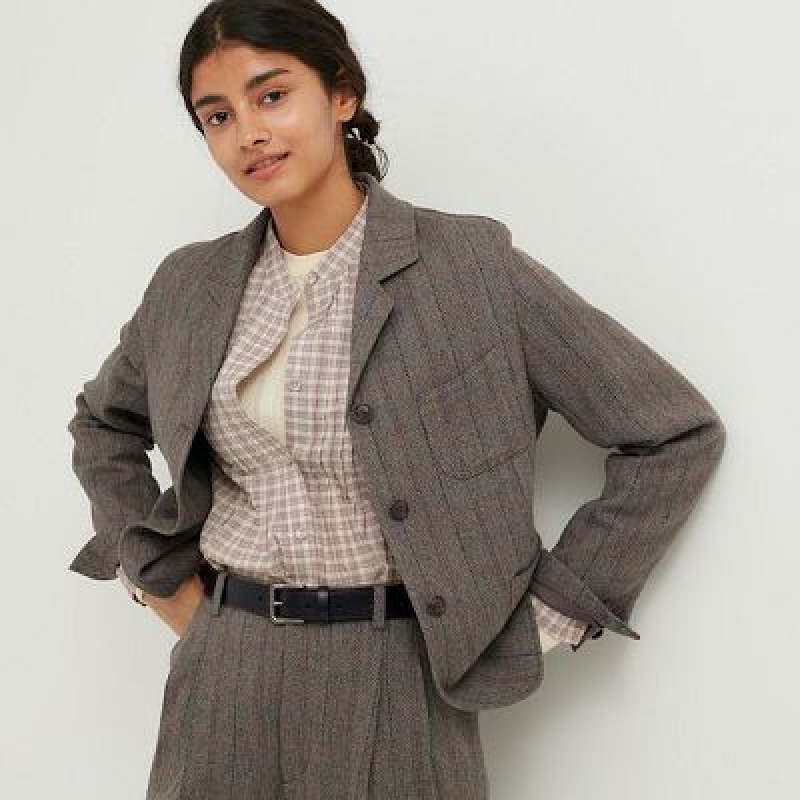 Uniqlo Studded Bælter Dame Sort | 4010331