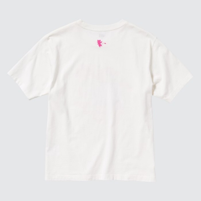 Uniqlo The World of CLAMP UT Short Sleeve T Shirts Dame Hvide | 8383027