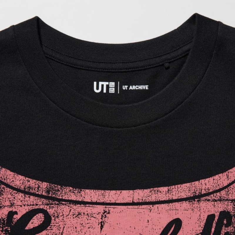 Uniqlo UT Archive UT Short Sleeve Andy Warhol T Shirts Dame Sort | 9344696