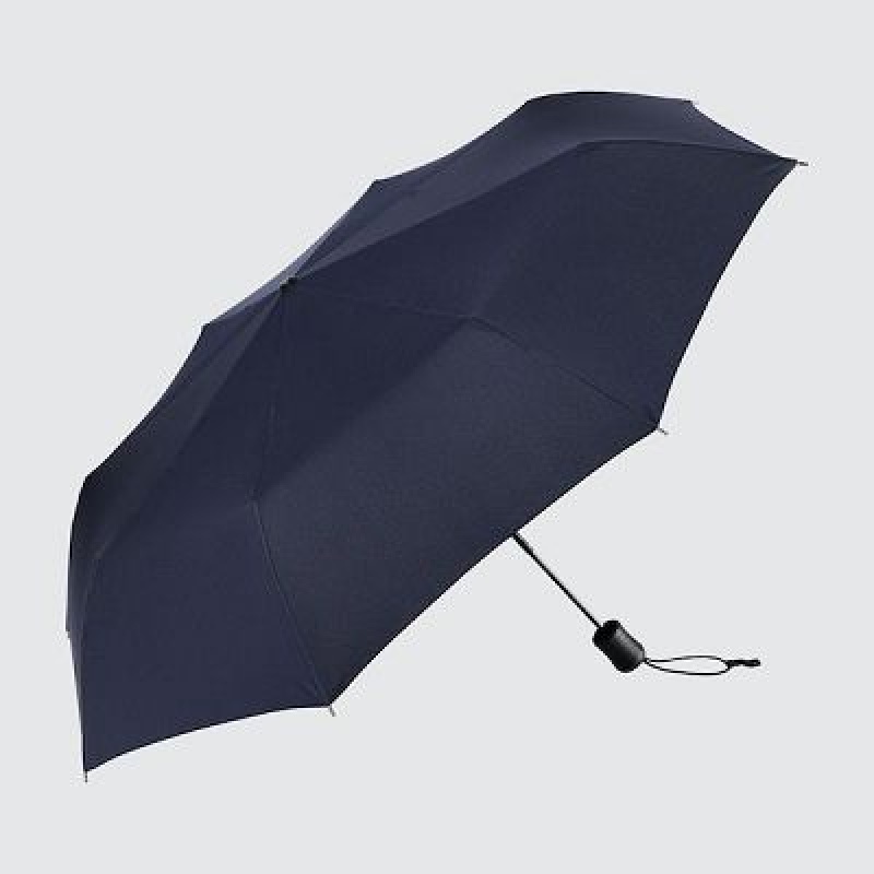 Uniqlo UV Protection Compact Paraplyer Dame Mørkeblå | 5520291