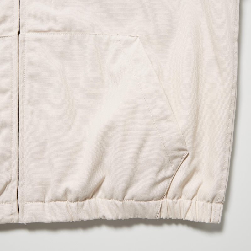 Uniqlo U Zip-up Jakker Herre Sort | 1992156