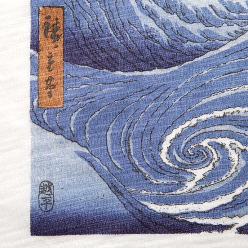 Uniqlo Ukiyo-e Ut Short-sleeve Graphic T Shirts Herre Blå | 9068234