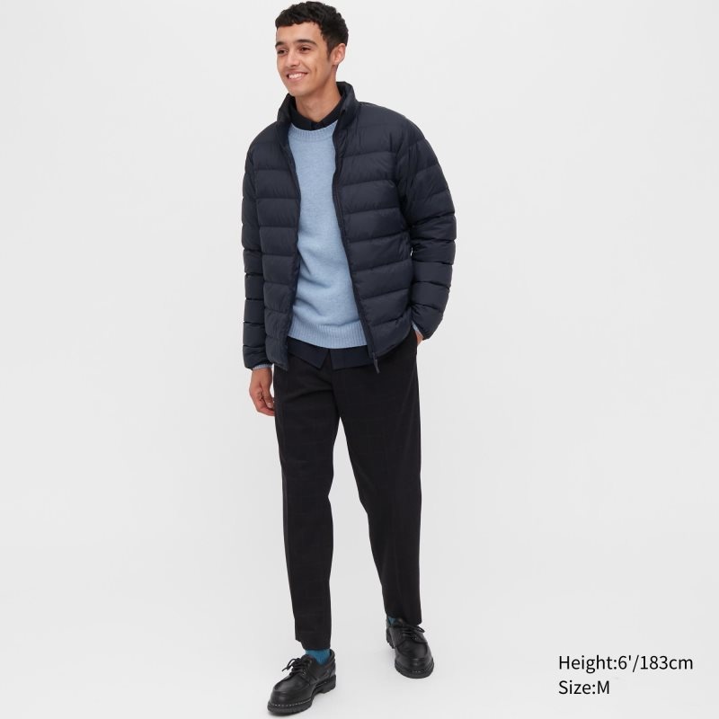 Uniqlo Ultra Light Down 3d Cut Narrow Quilt Jakker Herre Grå | 4355417