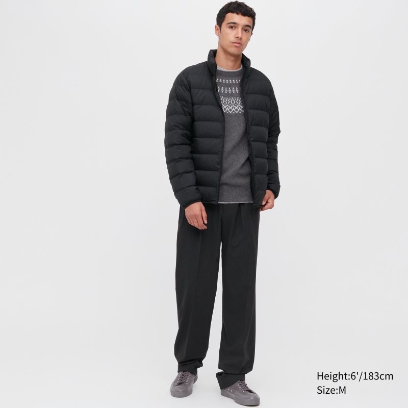 Uniqlo Ultra Light Down 3d Cut Narrow Quilt Jakker Herre Grå | 4355417