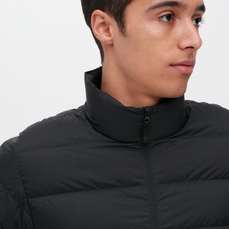 Uniqlo Ultra Light Down 3d Cut Narrow Quilt Jakker Herre Grå | 4355417
