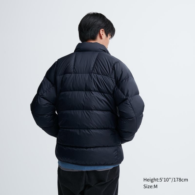 Uniqlo Ultra Light Down 3d Cut Wide Quilt Jakker Herre Grøn | 8567956