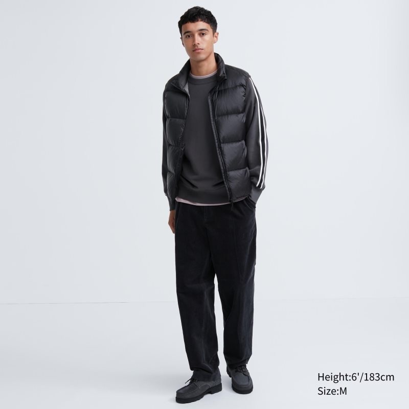 Uniqlo Ultra Light Down Vest Herre Sort | 2861830