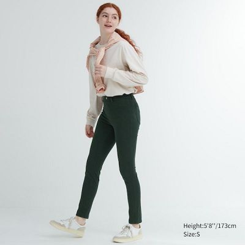 Uniqlo Ultra Stretch Bukser Dame Grøn | 1582629