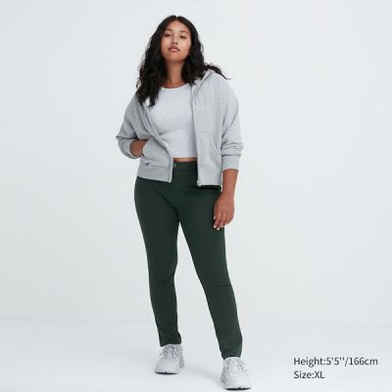 Uniqlo Ultra Stretch Bukser Dame Grøn | 4078982