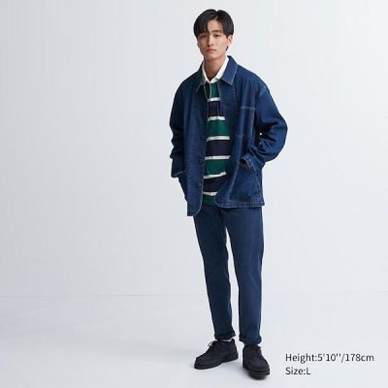 Uniqlo Ultra Stretch Color Jeans Dame Blå | 3099654