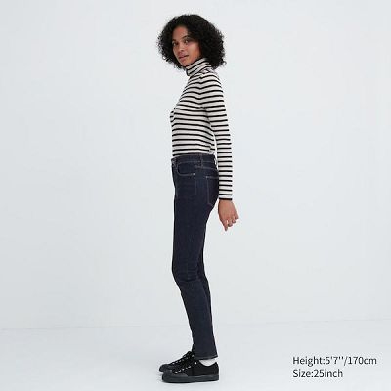 Uniqlo Ultra Stretch Jeans Dame Sort | 3151116