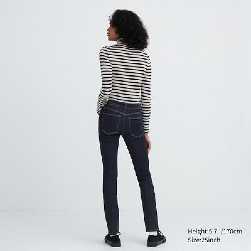 Uniqlo Ultra Stretch Jeans Dame Sort | 3151116
