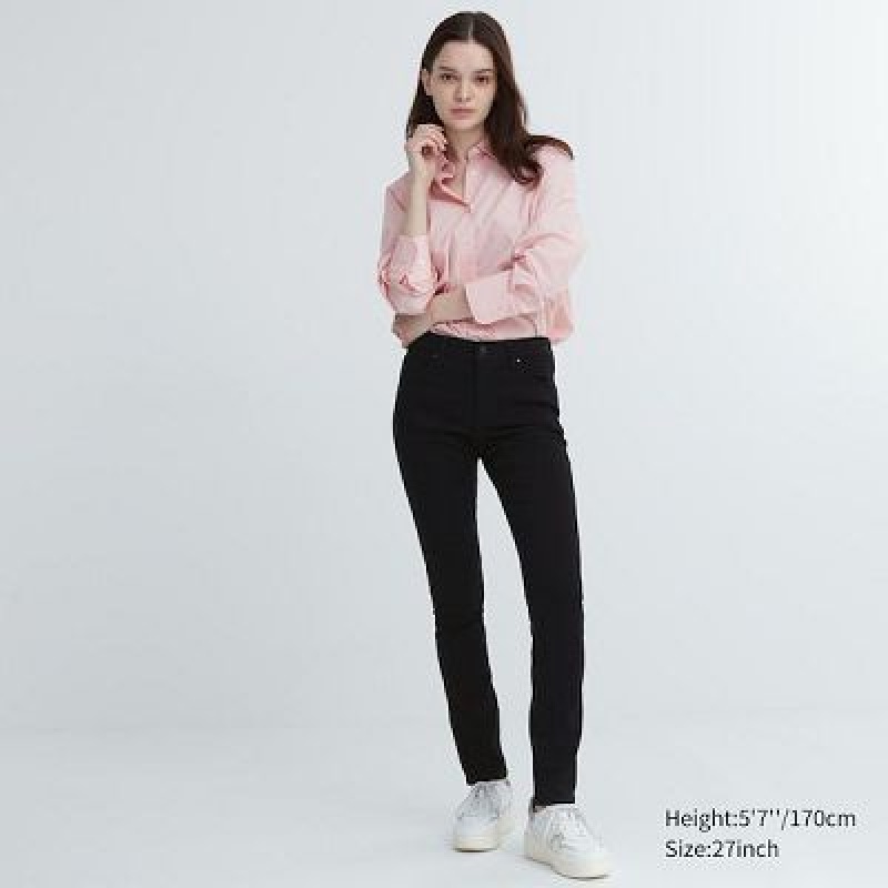 Uniqlo Ultra Stretch Jeans Dame Sort | 3151116
