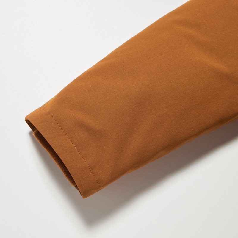 Uniqlo Ultra Warm Hybrid Down Frakker Herre Sort | 9750495