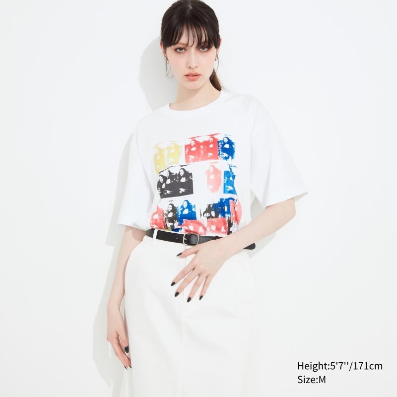 Uniqlo Ut Archive Ut Short Sleeve Graphic Andy Warhol T Shirts Herre Hvide | 7112410
