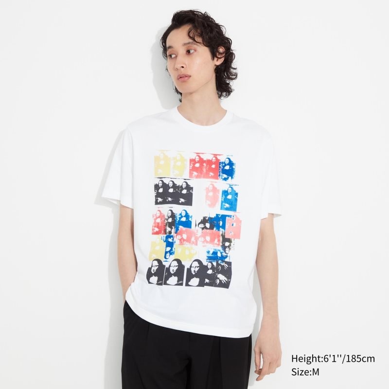 Uniqlo Ut Archive Ut Short Sleeve Graphic Andy Warhol T Shirts Herre Hvide | 7112410