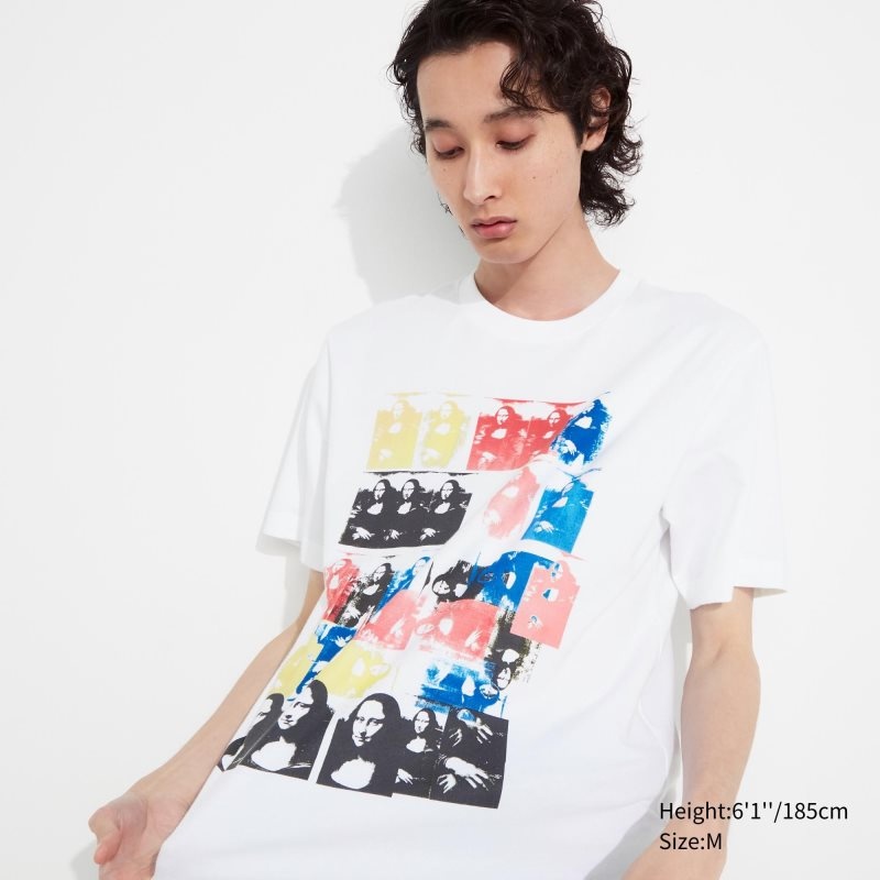 Uniqlo Ut Archive Ut Short Sleeve Graphic Andy Warhol T Shirts Herre Hvide | 7112410