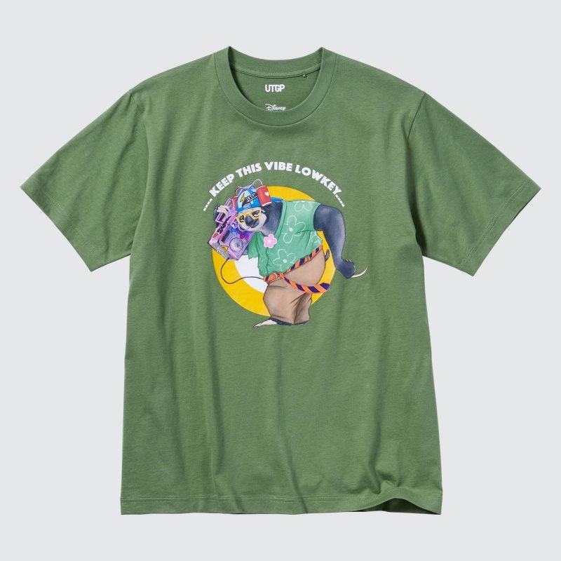 Uniqlo Utgp2023: Magic For All Ut Short-sleeve Graphic Psychkennedy T Shirts Herre Grøn | 5902821