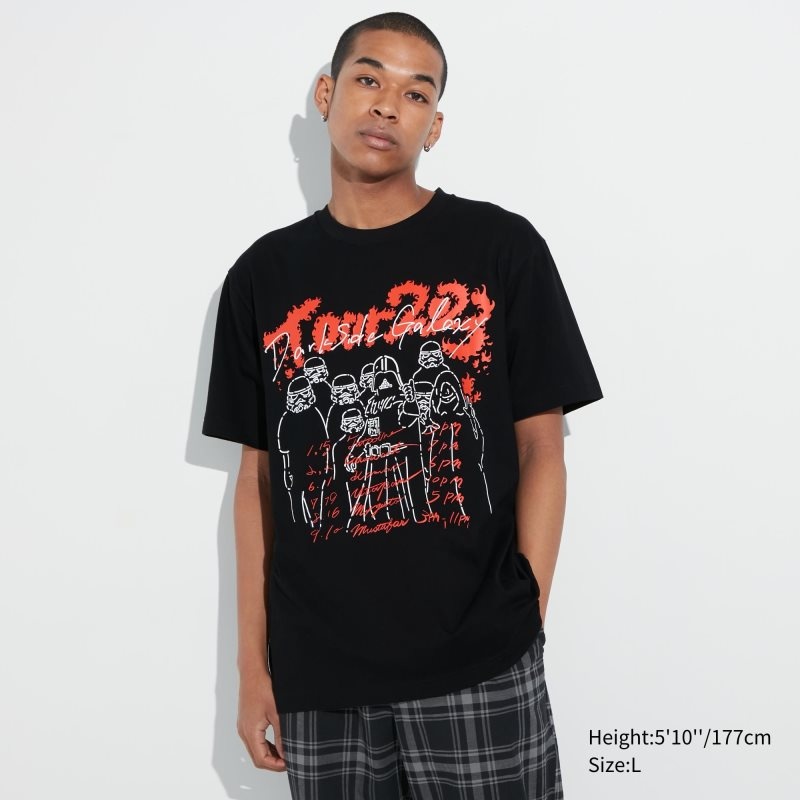 Uniqlo Utgp2023: Magic For All Ut Short-sleeve Graphic Takashi Miyahira T Shirts Herre Sort | 9881520