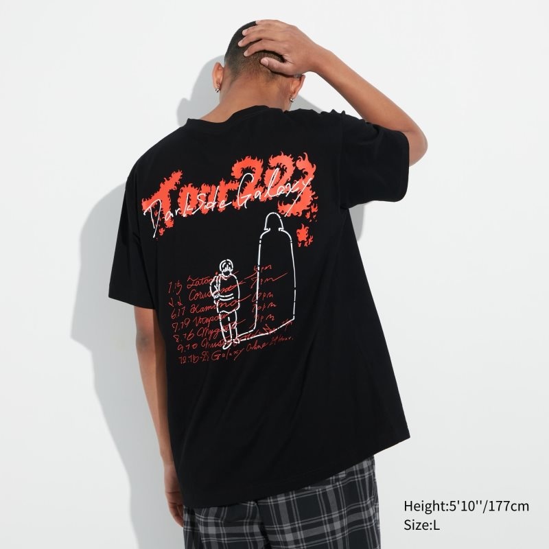Uniqlo Utgp2023: Magic For All Ut Short-sleeve Graphic Takashi Miyahira T Shirts Herre Sort | 9881520