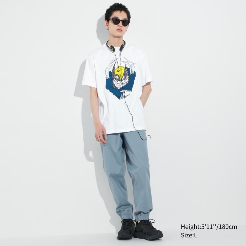 Uniqlo Utgp2023: Magic For All Ut Short-sleeve Graphic Hiroyuki Morita T Shirts Herre Hvide | 842601