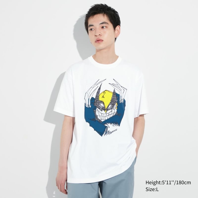 Uniqlo Utgp2023: Magic For All Ut Short-sleeve Graphic Hiroyuki Morita T Shirts Herre Hvide | 842601